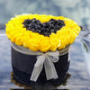 Boxed B&Y Flowers (Black & Yellow)