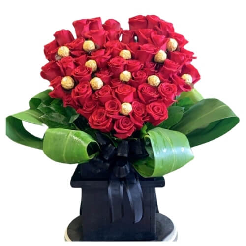Chocolate and Flowers