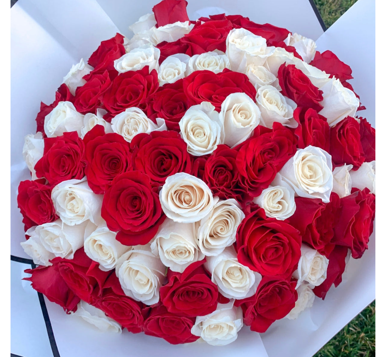 75 Red and White Kisses