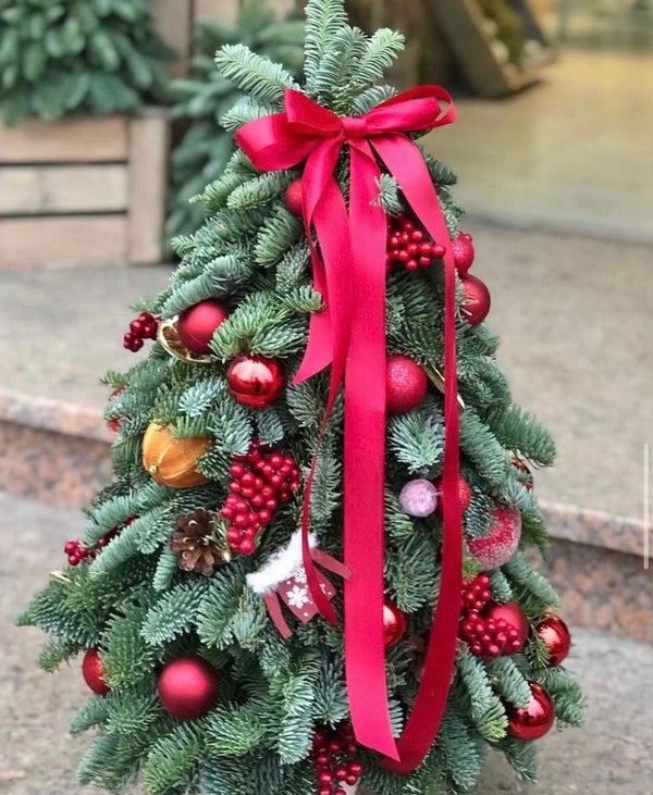 Ornamental Evergreen Delight Mini Christmas Tree (20